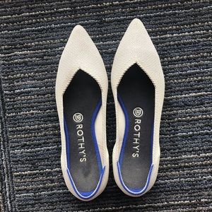 Flax Birdseye - The Point - Rothy’s - Size 8.5